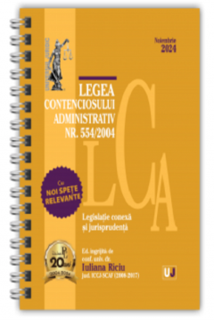 Legea contenciosului administrativ nr. 554/2004