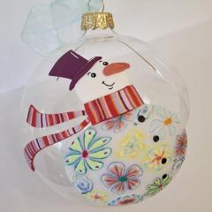 Glob Craciun - Om de Zapada transparent