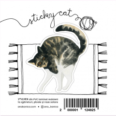 Sticker - Tabby Cat