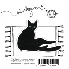Sticker - Black Cat