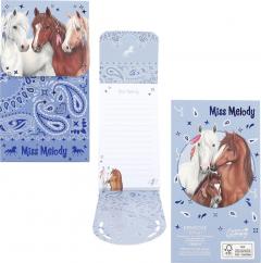 Carnet cu magnet - Miss Melody - Mai multe modele - Pret pe bucata