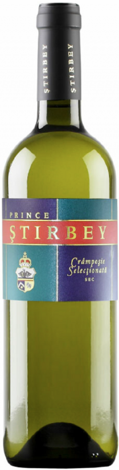 Vin Alb - Prince Stirbey - Cramposie Selectionata, Sec, 0.75l