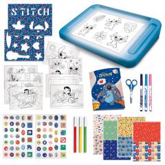 Jucarie creativa - Disney Stitch - Drawing School With Light Table
