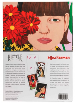 Set 2 pachete carti de joc - Bicycle Artist Series: Bijou Karman