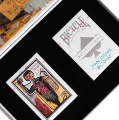 Set 2 pachete carti de joc - Bicycle Artist Series: Jean-Michel Basquiat