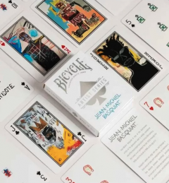 Set 2 pachete carti de joc - Bicycle Artist Series: Jean-Michel Basquiat