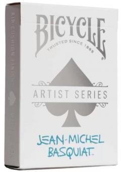 Set 2 pachete carti de joc - Bicycle Artist Series: Jean-Michel Basquiat