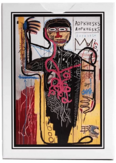 Set 2 pachete carti de joc - Bicycle Artist Series: Jean-Michel Basquiat