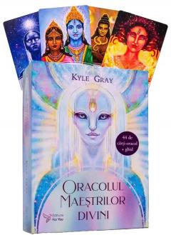 Oracolul Maestrilor divini. Set ghid si cartoline