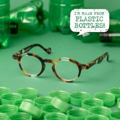 Ochelari pentru citit - Easy Readers - Recycled Bookish Tort  (+2.0)