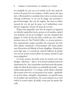 Vorbea cu patrupedele, cu pasarile si cu pestii