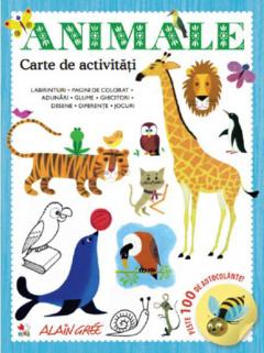 Carte de activitati - Animale