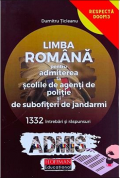 Limba romana pentru admiterea la scolile de agenti de politie si de subofiteri de jandarmi