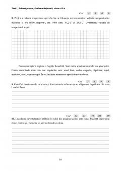 Matematica si Stiinte - Evaluare nationala la finalul clasei a VI-a
