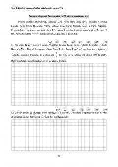 Matematica si Stiinte - Evaluare nationala la finalul clasei a VI-a