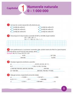 Antrenament pentru performanta - Clasa a IV-a