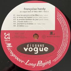 Francoise Hardy En Vogue Best Of 1962-1967 - Vinyl