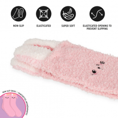 Sosete antiaderente adulti - Bunny