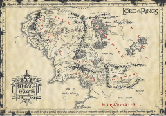 Poster - Lord of the Rings - Middle-Earth