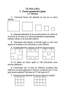 Matematica - Elemente de geometrie pentru clasele I - IV