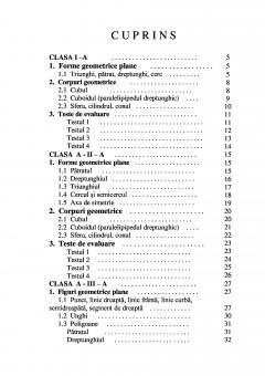 Matematica - Elemente de geometrie pentru clasele I - IV