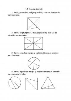 Matematica - Elemente de geometrie pentru clasele I - IV