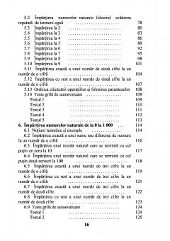 Sa invatam sa inmultim si sa impartim - clasele II - IV