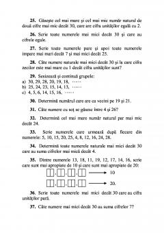 Matematica si explorarea mediului - Exercitii si probleme pentru clasa pregatitoare, clasa I si clasa a II –a