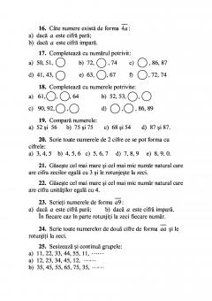 Matematica si explorarea mediului - Exercitii si probleme pentru clasa pregatitoare, clasa I si clasa a II –a