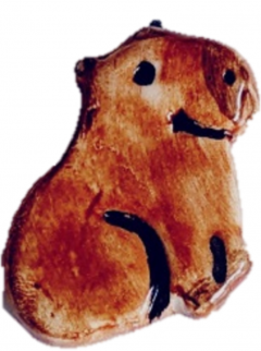 Martisor - Brosa - Capibara Joy