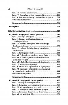 Culegere de teste grila pentru licenta si pentru concursuri de primire in profesie