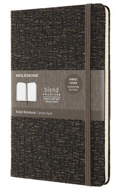 Carnet - Moleskine Blend - Large, Hard Cover, Ruled - Brown