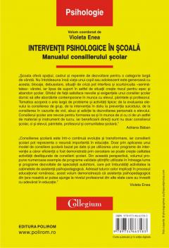 Interventii psihologice in scoala. Manualul consilierului scolar