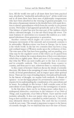 Science and the Modern World