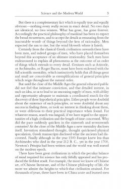 Science and the Modern World