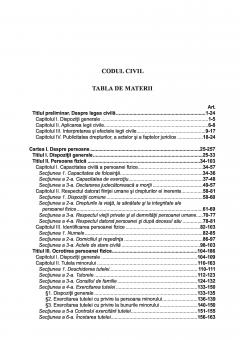 Codul civil si Legea de punere in aplicare