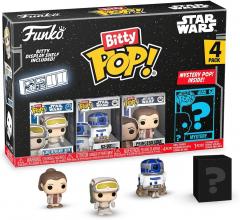 Set 4 figurine - Funko Bitty Pop! - Star Wars- Luke