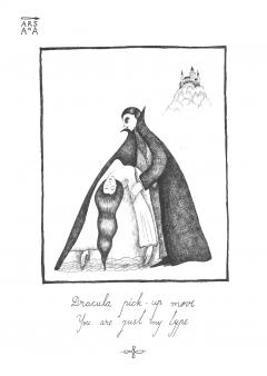 Carte postala - Dracula - Pick-up Move