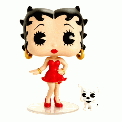 Figurina - Betty Boop - Betty Boop with Pudgy