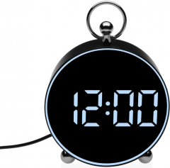 Ceas cu alarma digital - Lumina alba