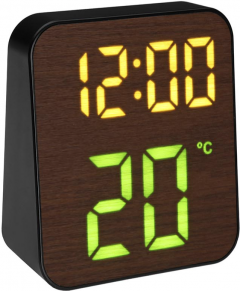 Ceas cu alarma digital - Lumina alba si verde