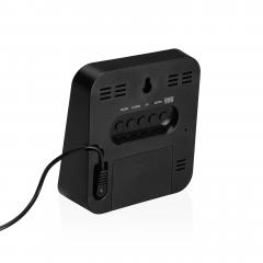 Ceas cu alarma digital - Lumina alba si portocalie