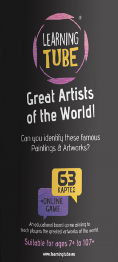 Joc educativ - Learning Tube - Marii artisti ai lumii