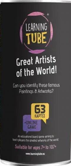 Joc educativ - Learning Tube - Marii artisti ai lumii