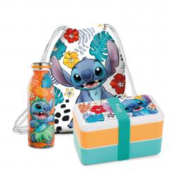 Set rucsac + cutie pentru pranz + termos - Disney - Lilo & Stitch - Stitch