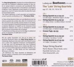 Beethoven: The 'Late' String Quartets 3 CD -Box Set