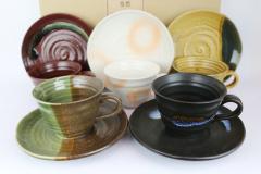 Set 5 cesti + farfurioare - Nature