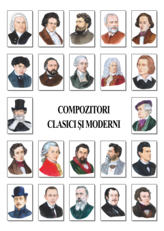 Set portrete - 25 compozitori