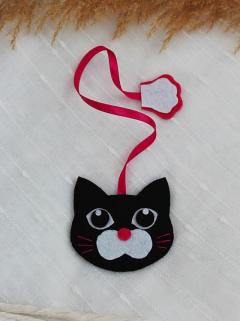 Semn de carte - Motan negru