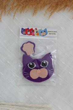 Semn de carte - Motan mov